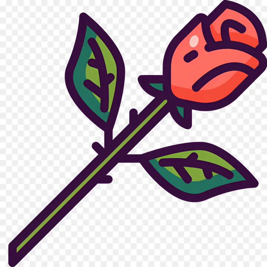 Flor Rosa，Rosa Vermelha PNG