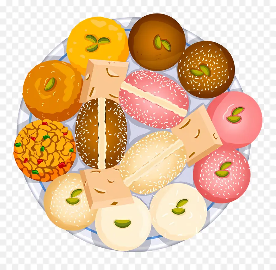 Doces Indianos，Doces Sortidos PNG