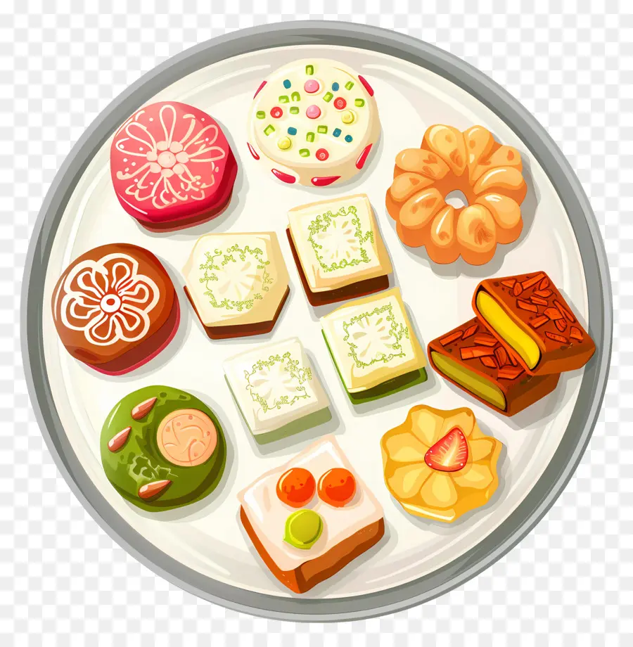 Doces Indianos，Doces Sortidos PNG