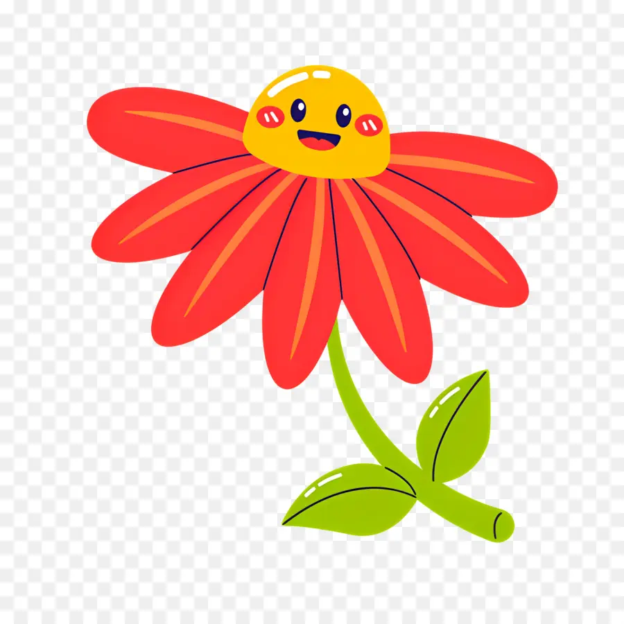 Flor Vermelha，Flor PNG