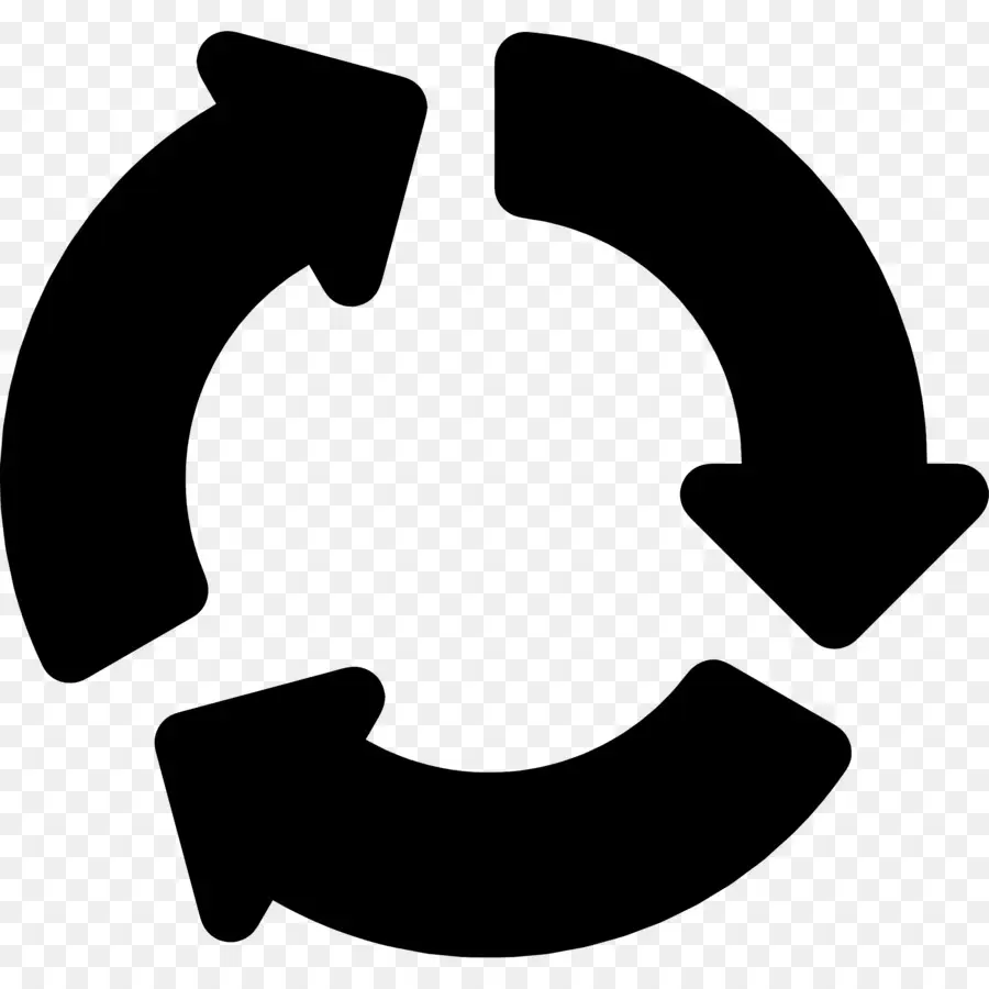 Seta Circular，Reciclagem De Flechas PNG