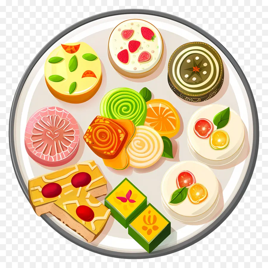 Doces Indianos，Doces Sortidos PNG