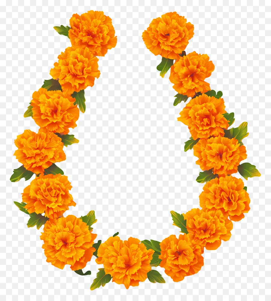 Guirlanda Ugadi，Guirlanda De Flores PNG