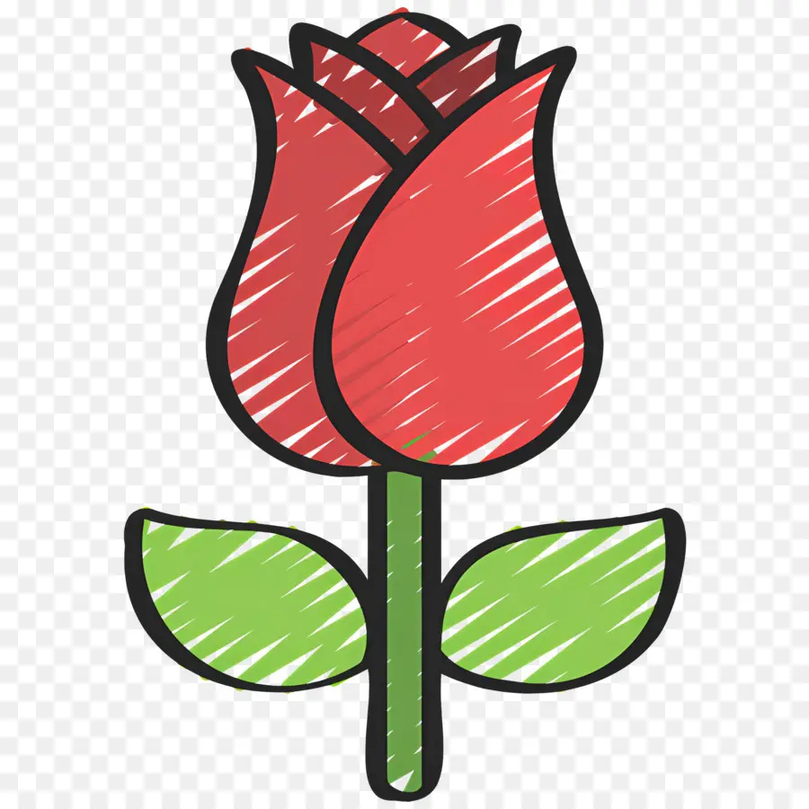 Flor Vermelha，Rosa Vermelha PNG