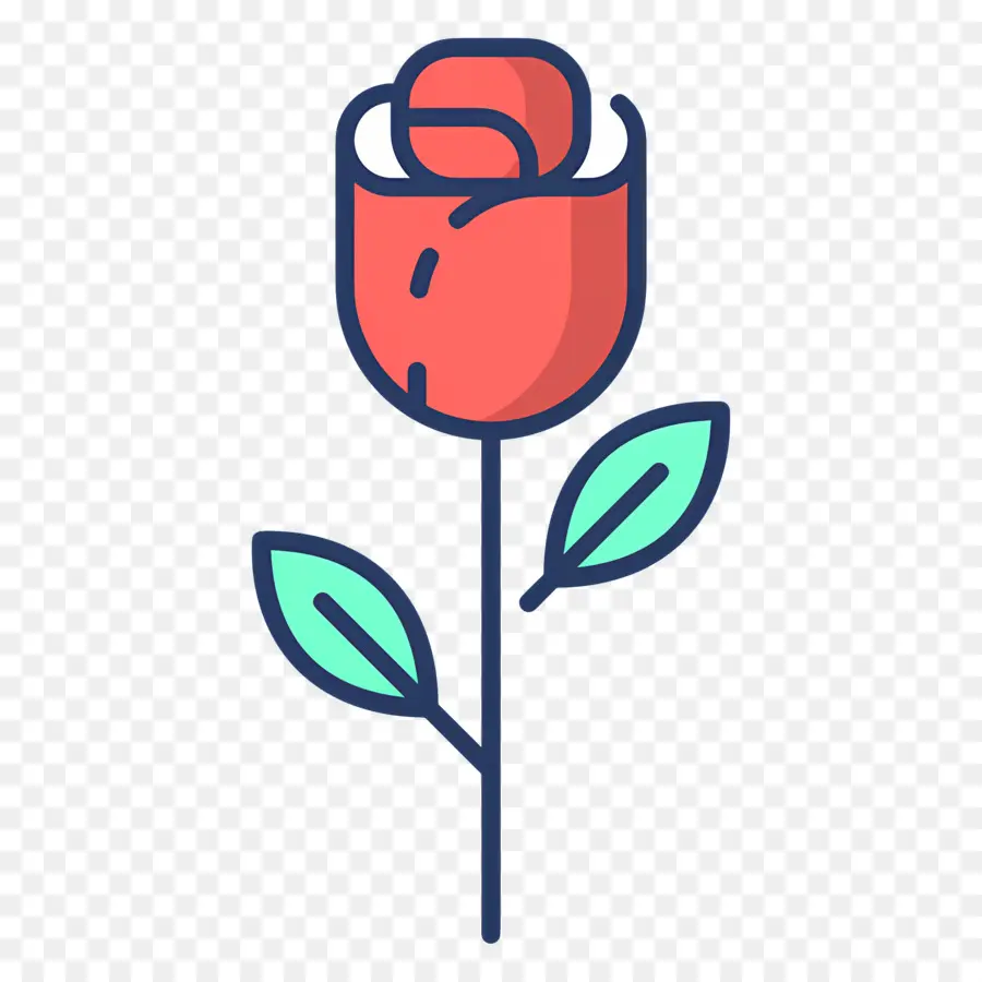 Flor Vermelha，Rosa Vermelha PNG