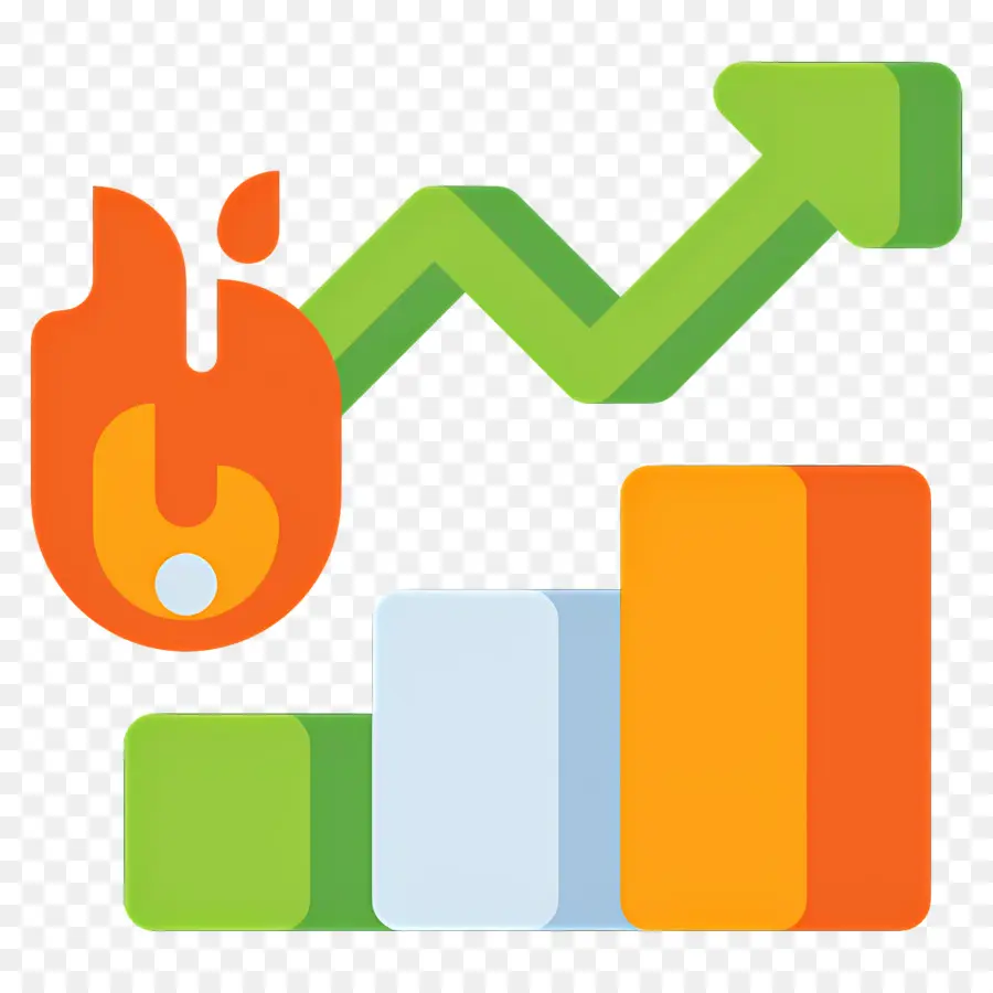 Seta De Crescimento，Gráfico De Crescimento PNG