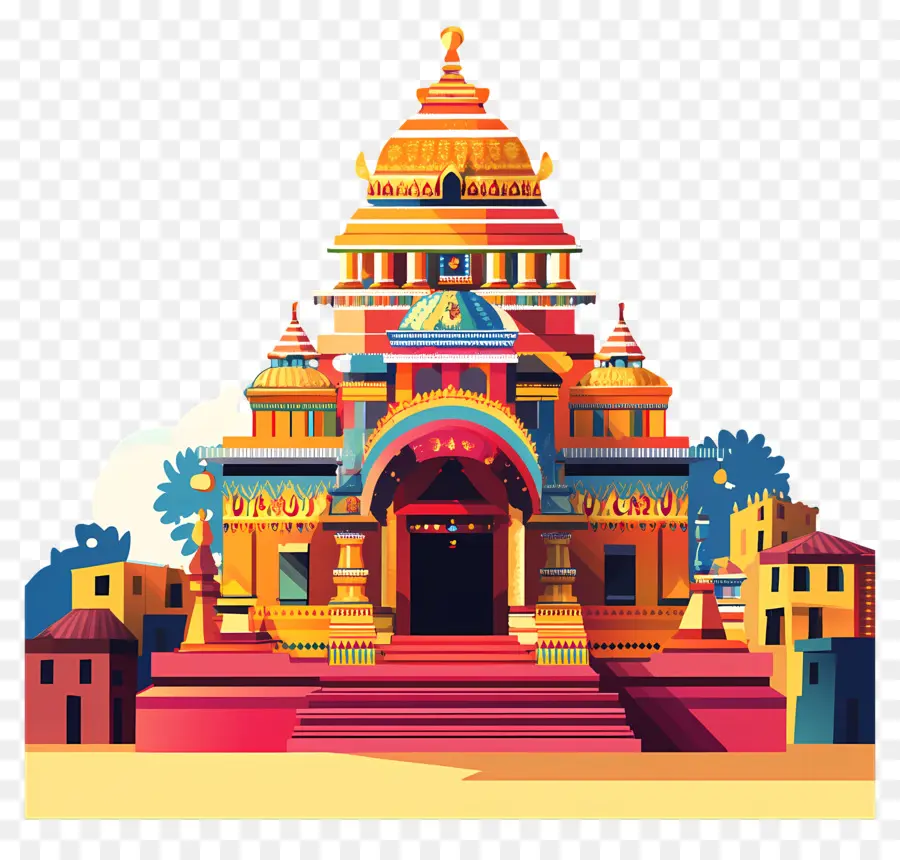 Rathyatra，Templo PNG