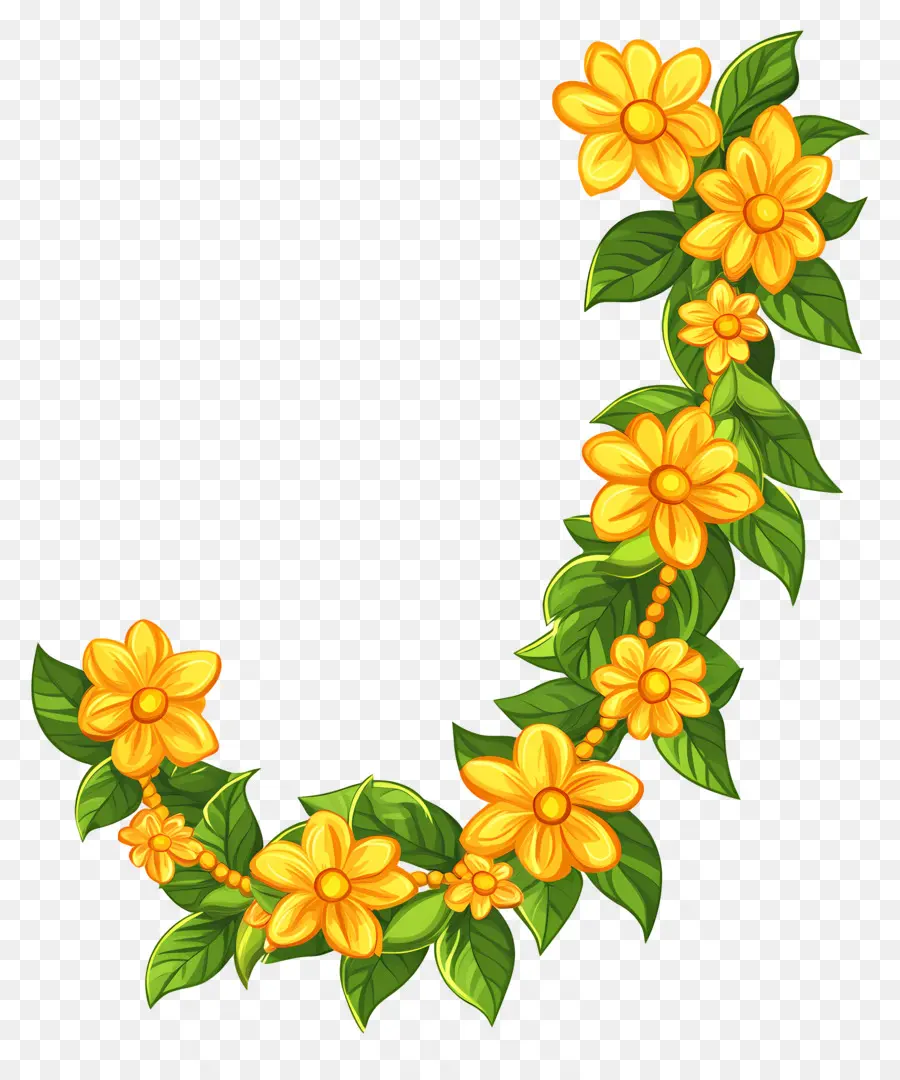 Guirlanda Ugadi，Guirlanda Floral PNG