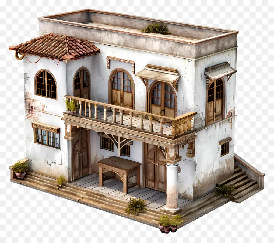 Antiga Casa Indiana，Casa Doodle PNG