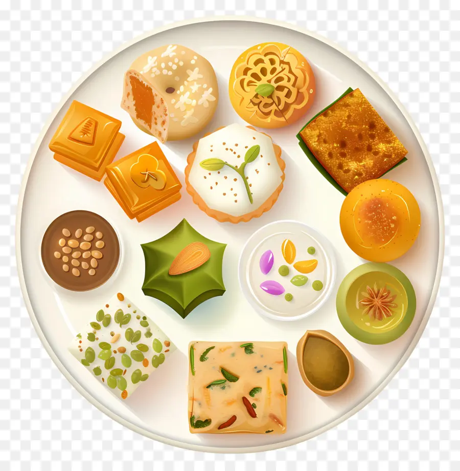 Doces Indianos，Doces Sortidos PNG