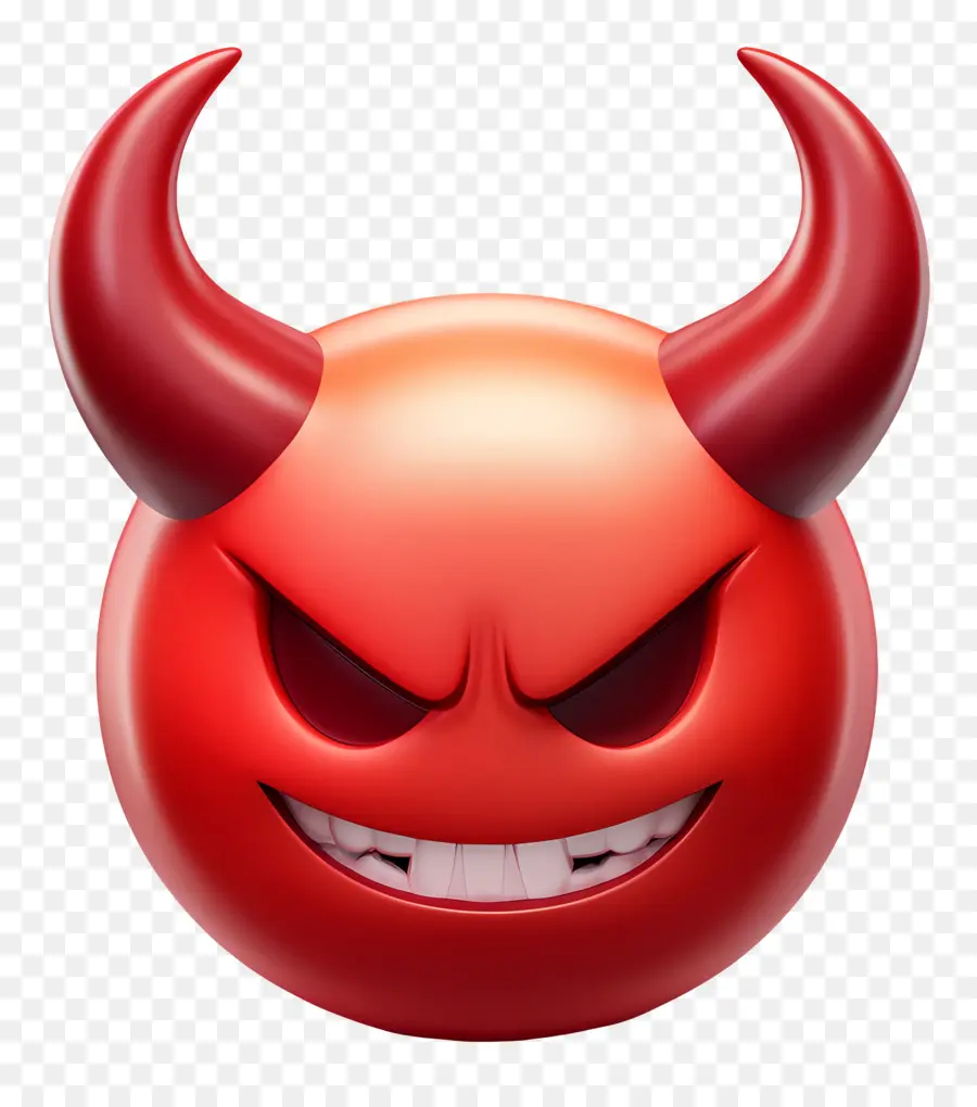 Diabo Emoji，Emoji Do Diabo PNG