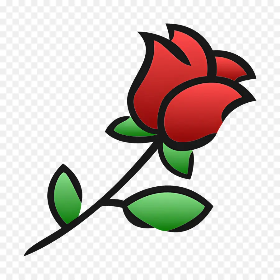 Flor Rosa，Rosa Vermelha PNG