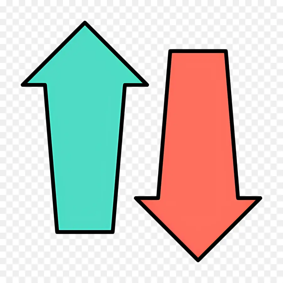 Seta Dupla，Setas Para Cima E Para Baixo PNG