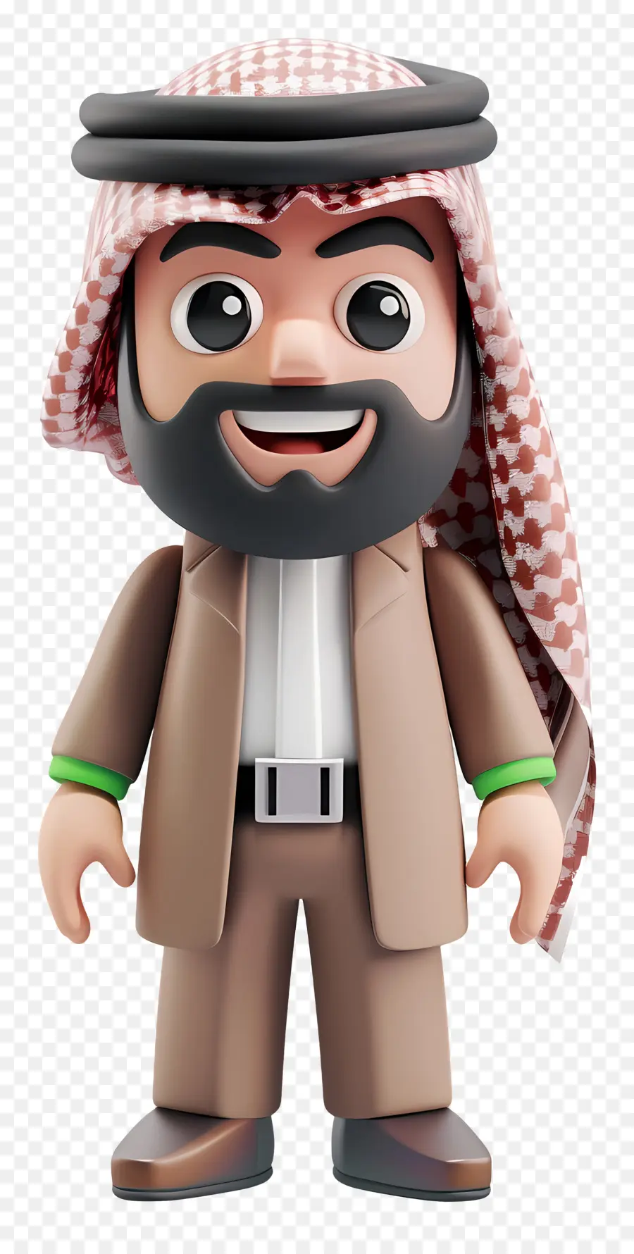 Empresário Árabe Saudita，Homem De Desenho Animado PNG