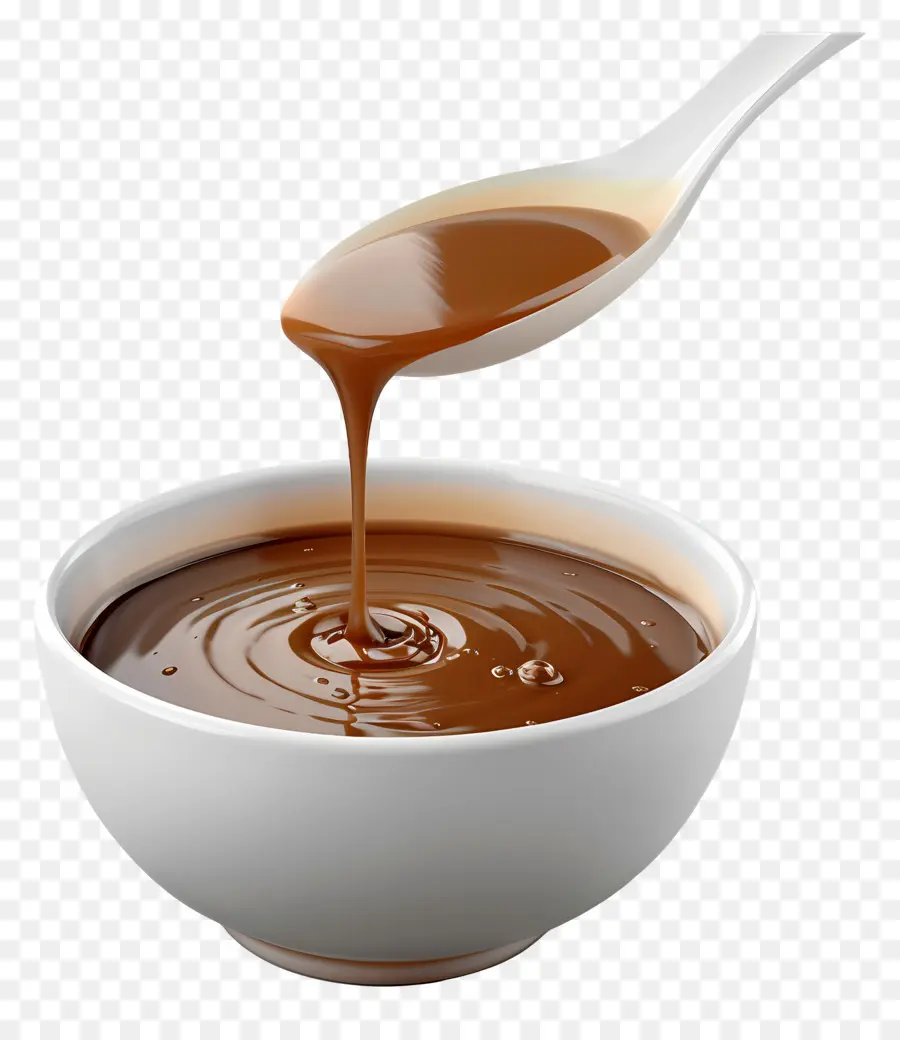 Molho De Soja，Tigela De Molho De Chocolate PNG