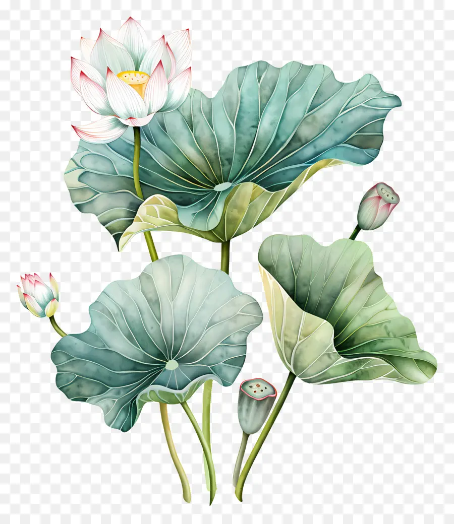 Flores De Lótus Rosa，Flor De Lótus Rosa PNG