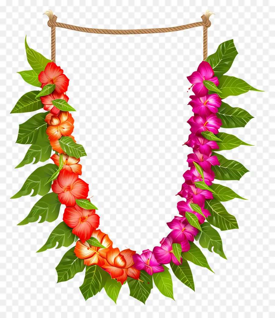 Guirlanda Ugadi，Guirlanda De Flores PNG