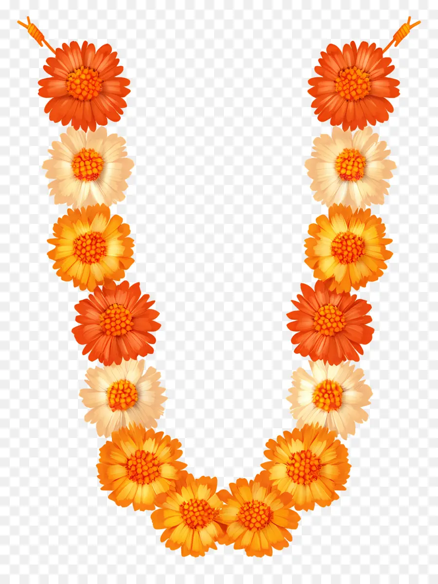 Guirlanda Ugadi，Guirlanda De Flores PNG