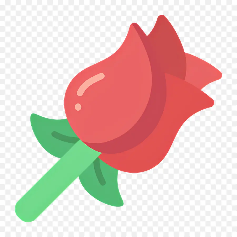 Flor Vermelha，Rosa PNG