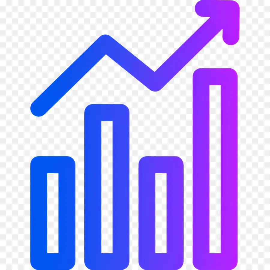 Seta De Crescimento，Gráfico Com Tendência Ascendente PNG