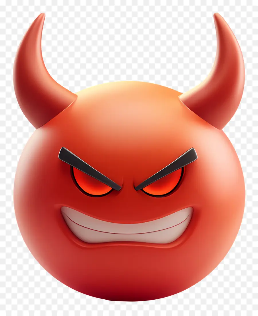 Diabo Emoji，Emoji Do Diabo PNG