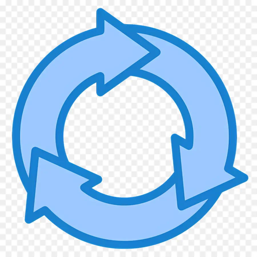 Seta Circular，Reciclagem De Flechas PNG