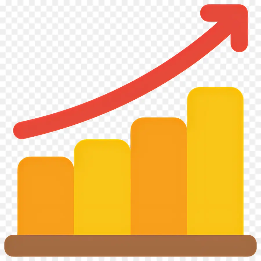 Seta De Crescimento，Gráfico De Barras PNG