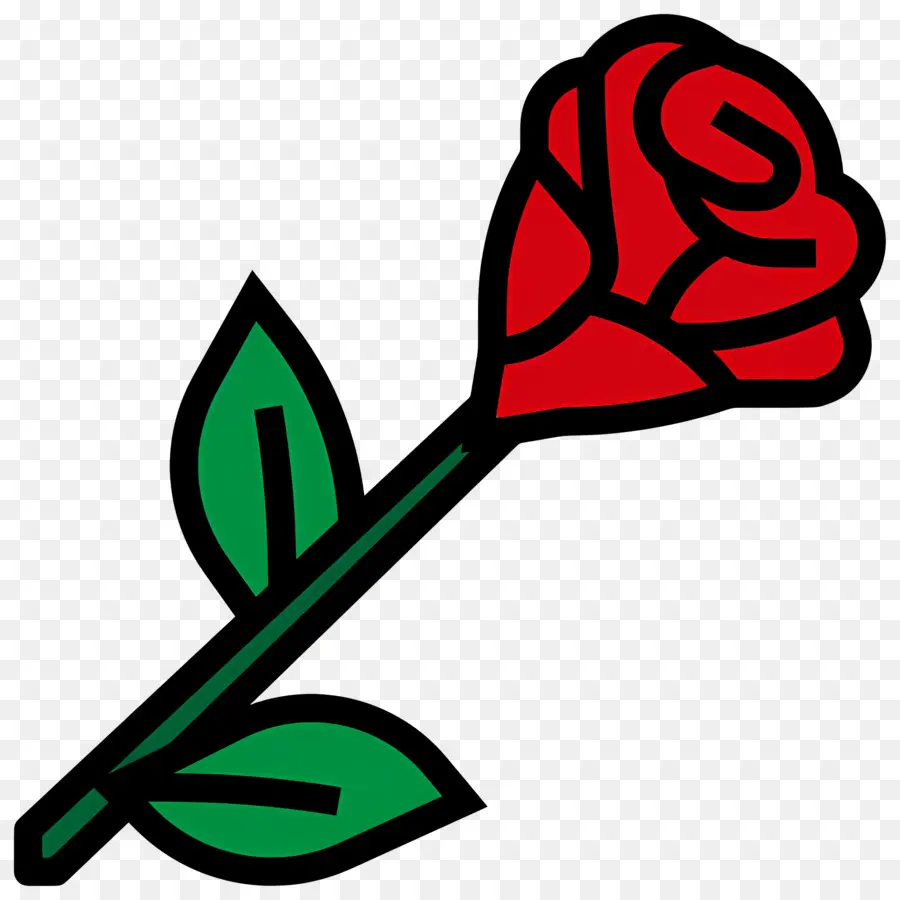 Flor Rosa，Rosa Vermelha PNG