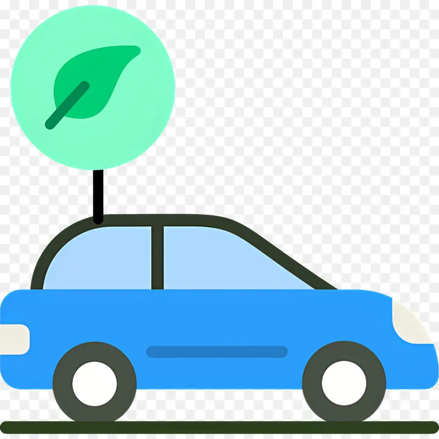 Carro Elétrico，Carro Ecológico PNG