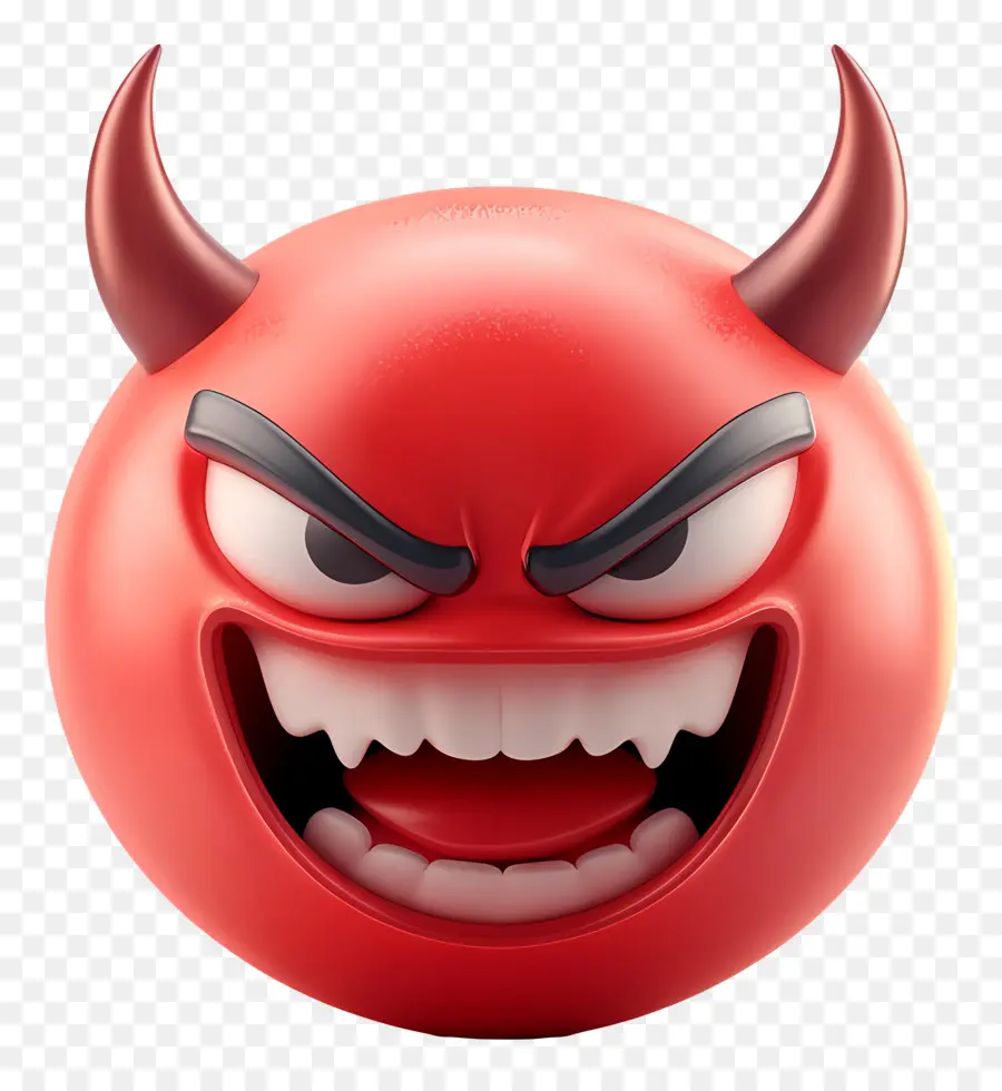 Diabo Emoji，Emoji Do Diabo PNG