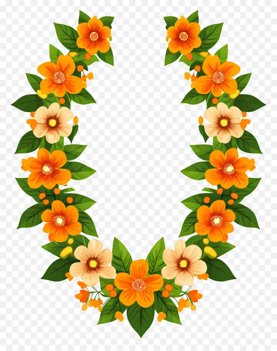 Guirlanda Ugadi，Guirlanda Floral PNG