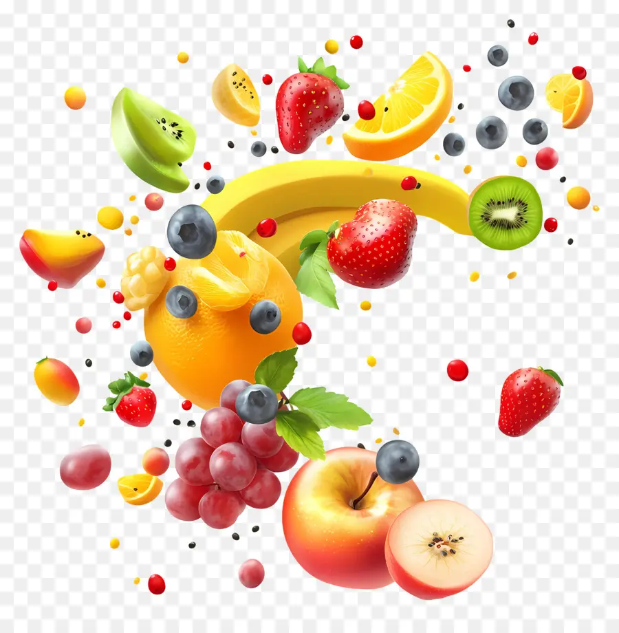 Fruta Voadora，Frutas PNG