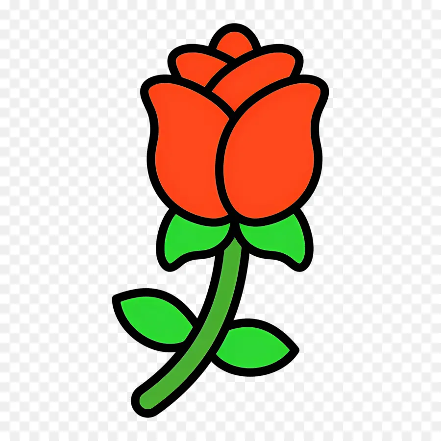 Flor Vermelha，Rosa Vermelha PNG