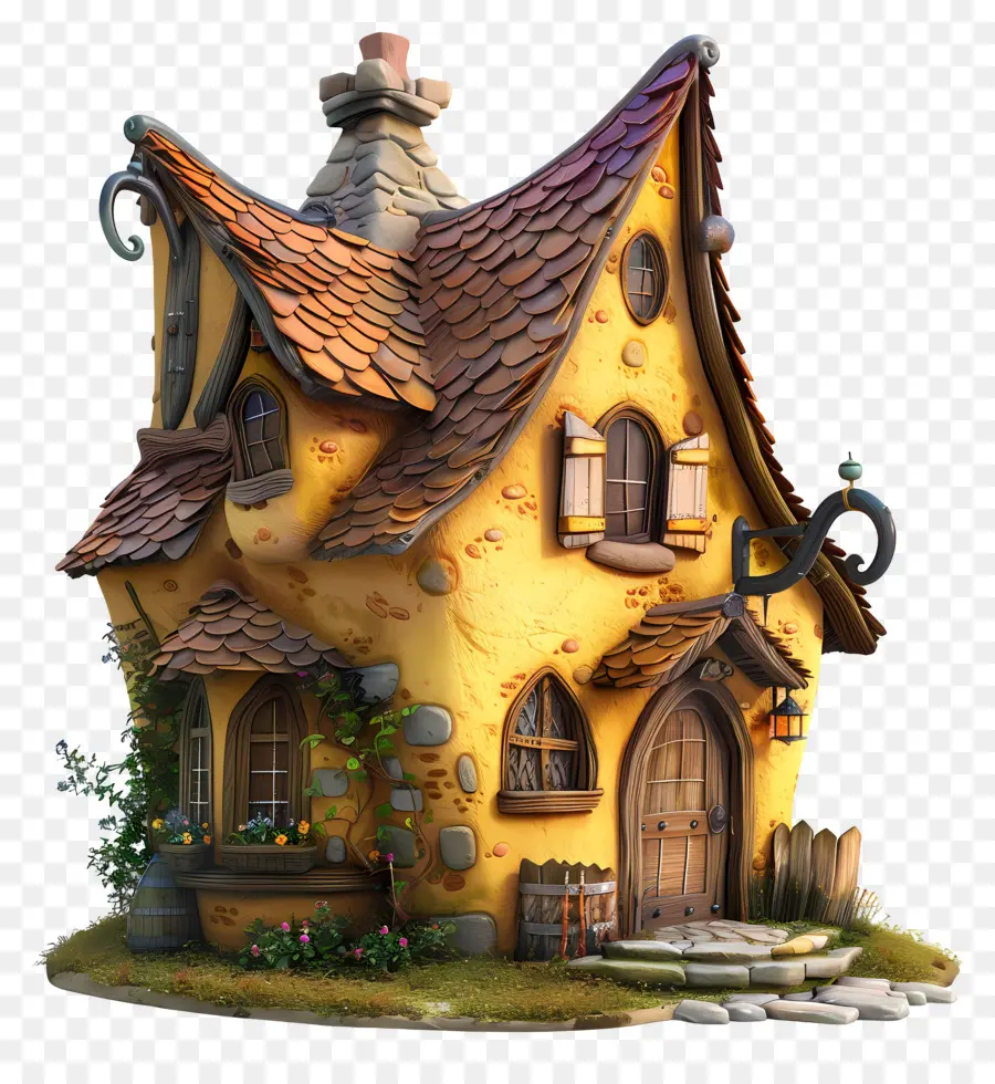 Casa 3d，Casa Pequena PNG