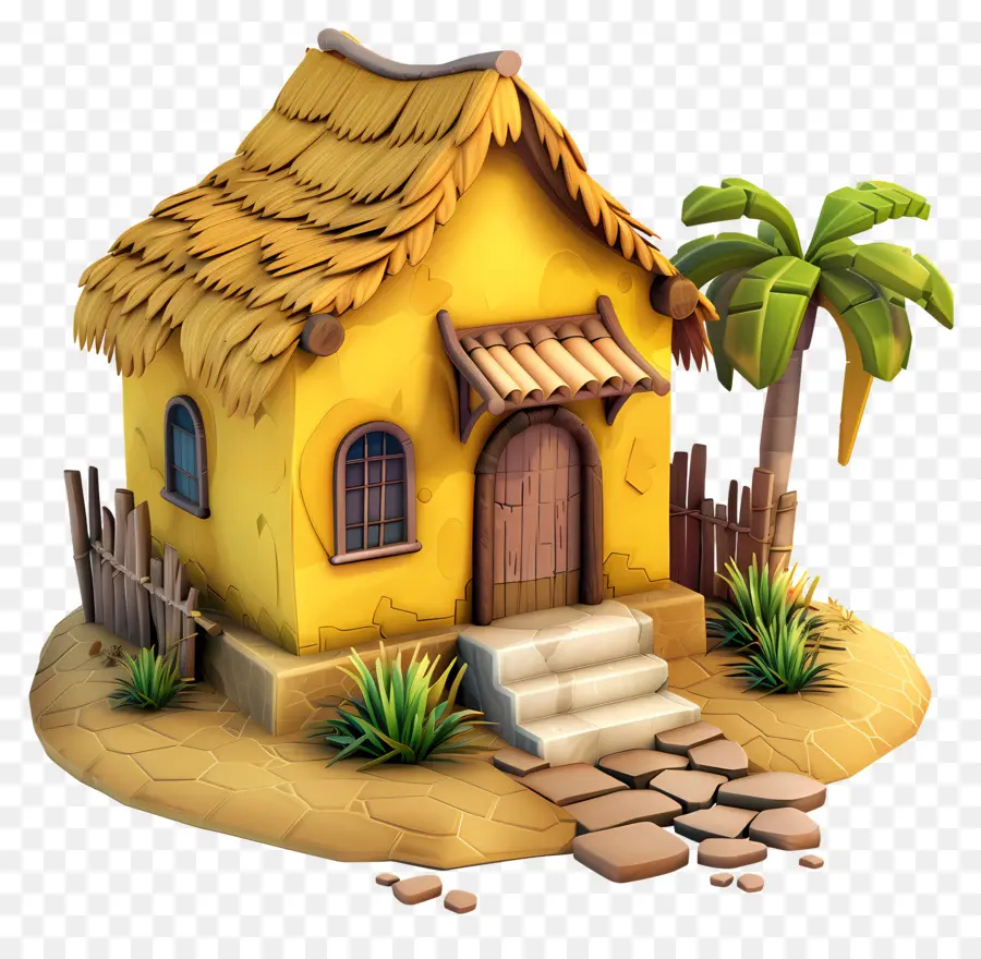 Casa Indiana，Casa Pequena E Fofa De Doodle PNG