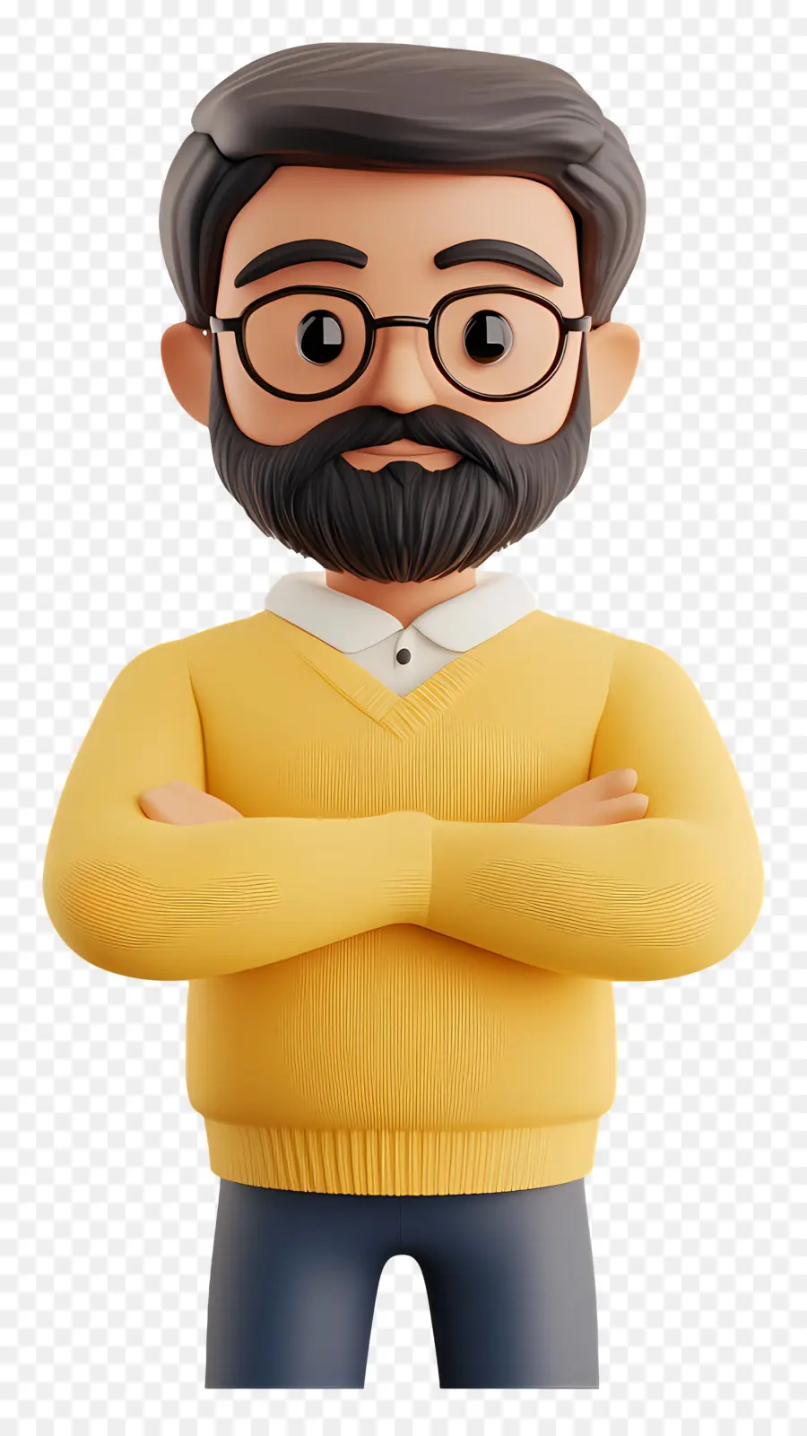 Professor，Homem De óculos PNG