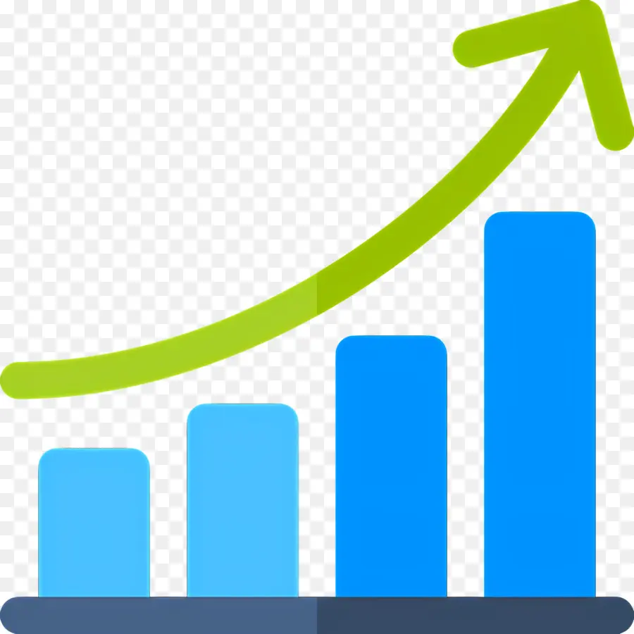 Seta De Crescimento，Gráfico De Barras PNG