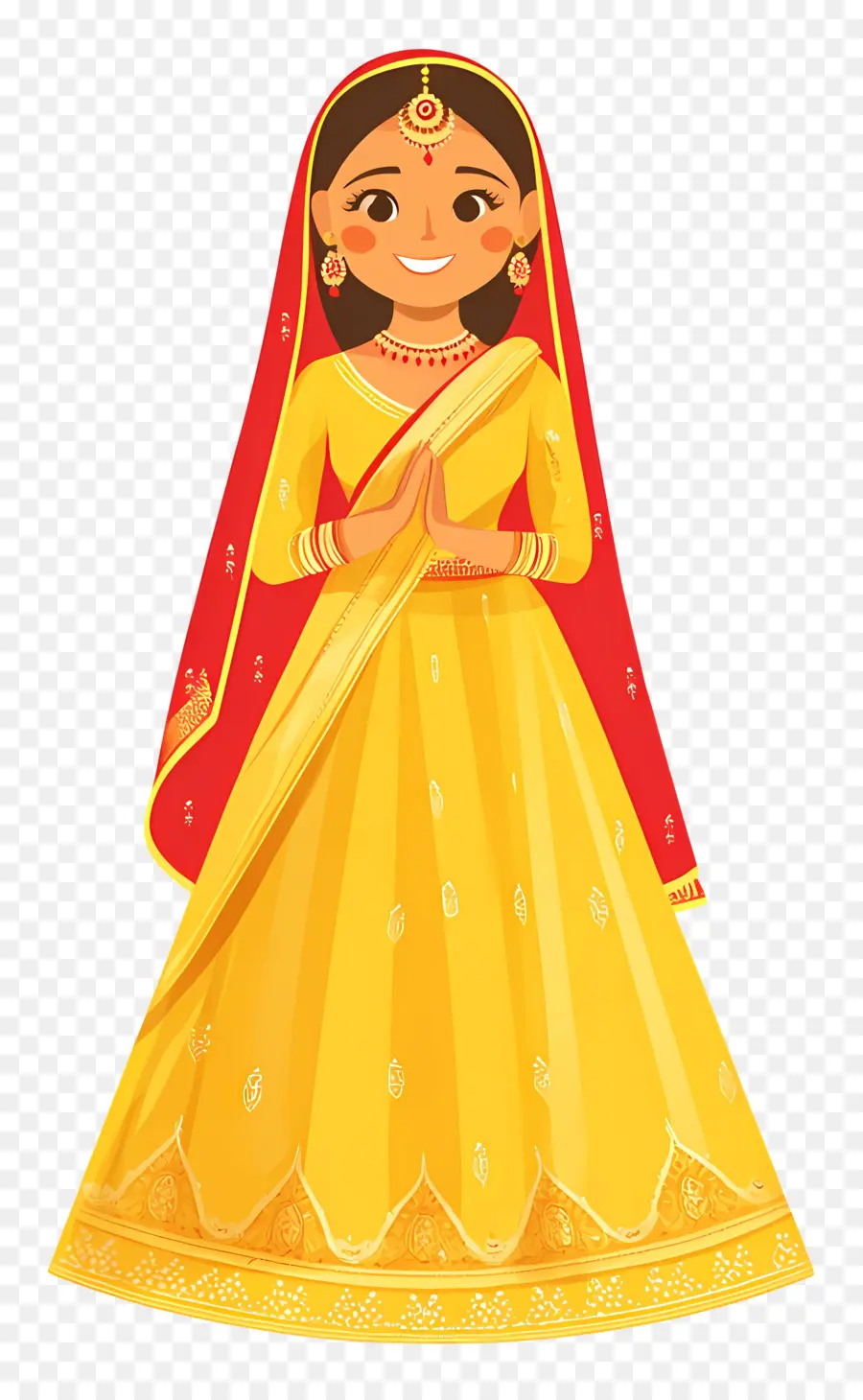 Saree De Casamento Indiano，Mulher Em Vestido Tradicional PNG