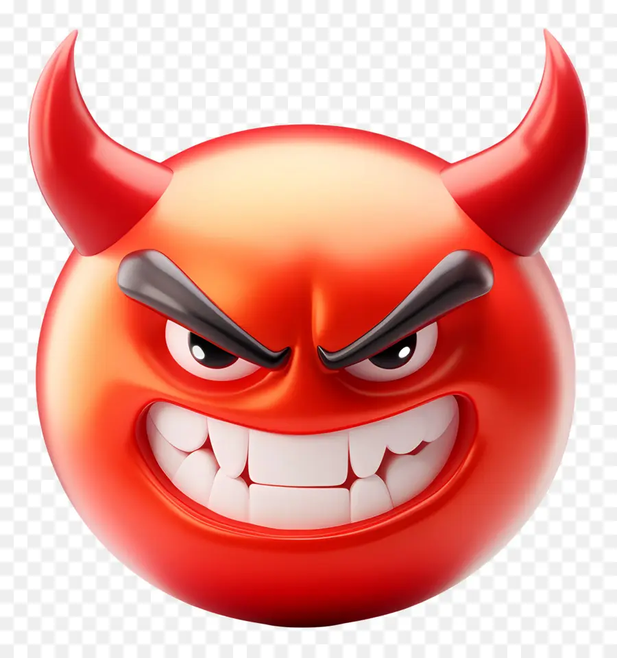 Diabo Emoji，Emoji Do Diabo PNG