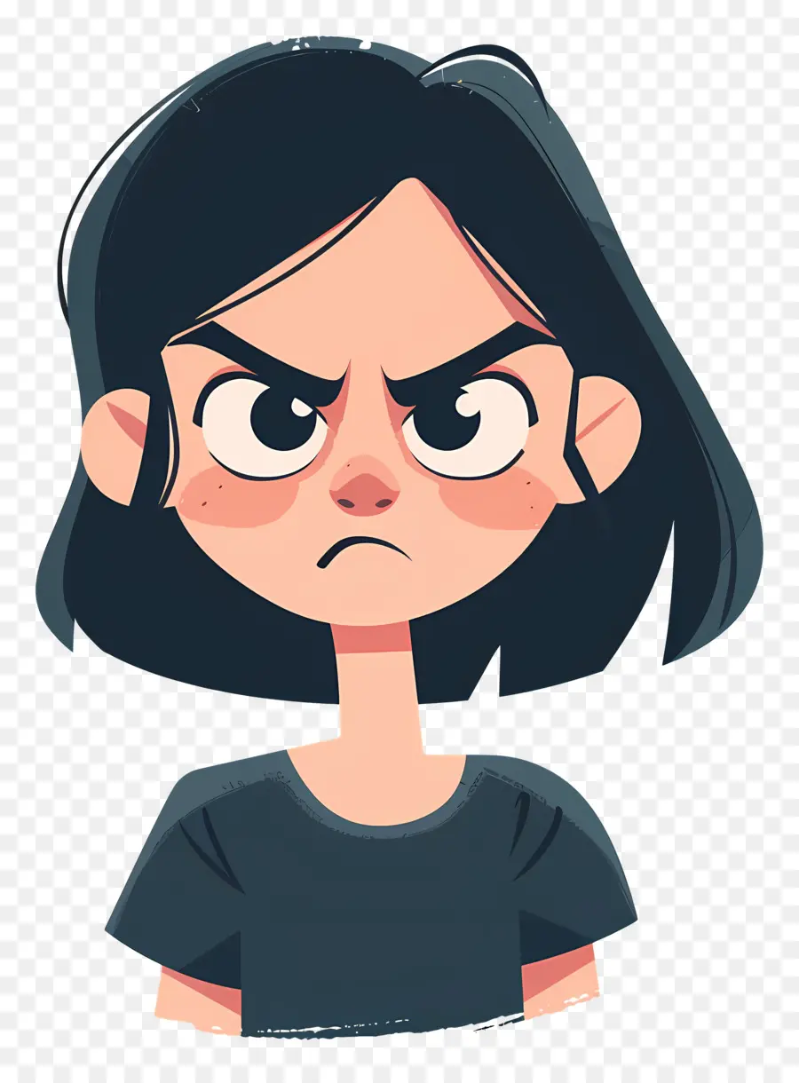 Mulher Irritada，Garota Irritada PNG