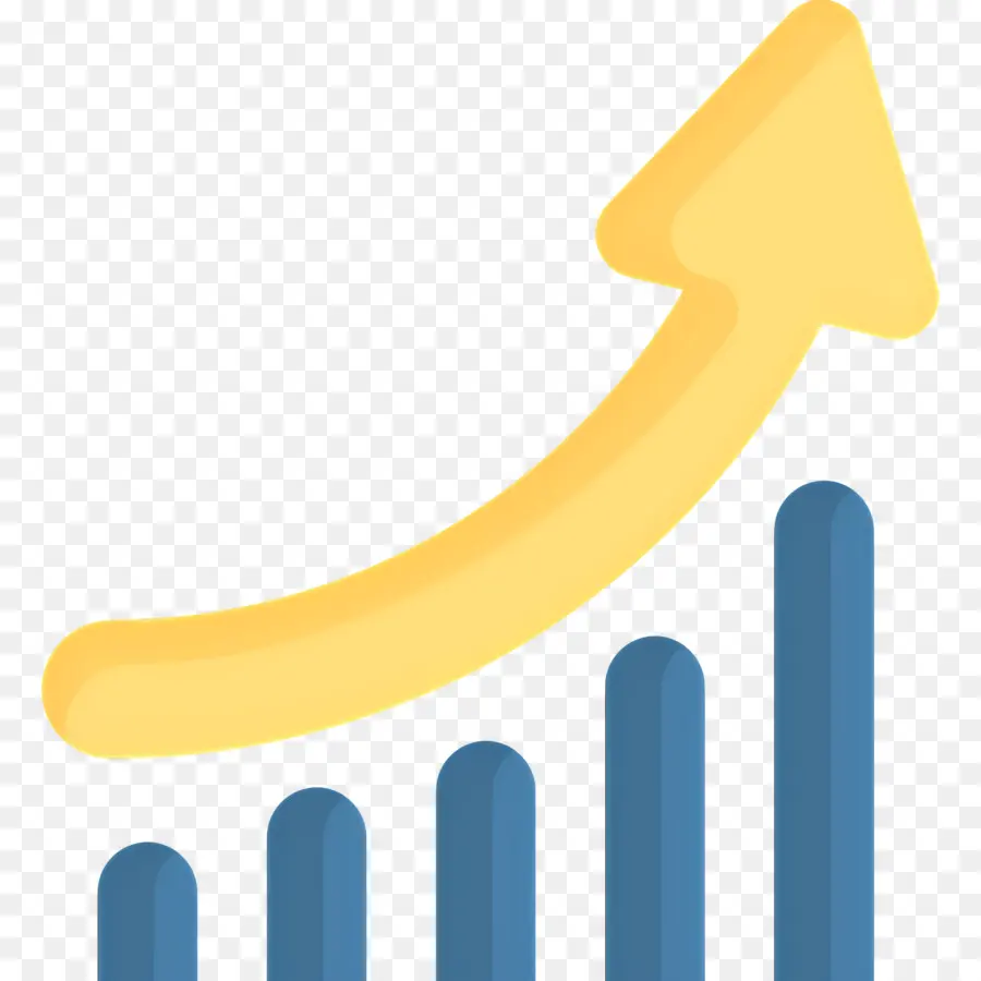 Seta Para Cima，Gráfico De Crescimento PNG