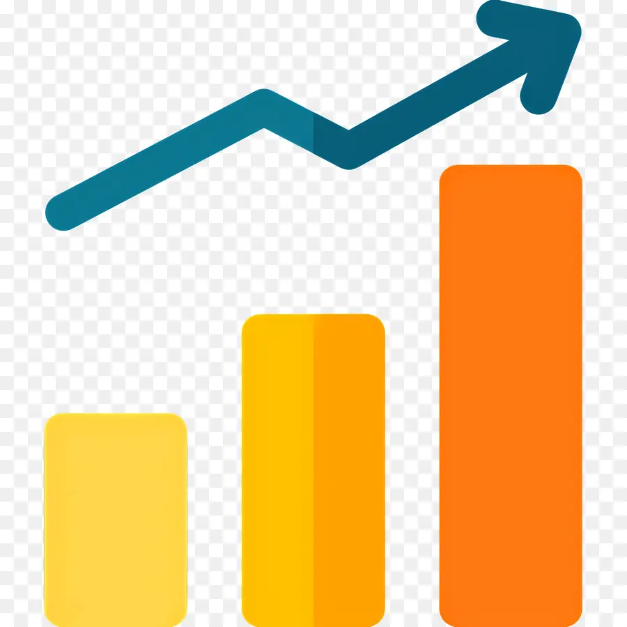 Seta De Crescimento，Gráfico De Barras PNG