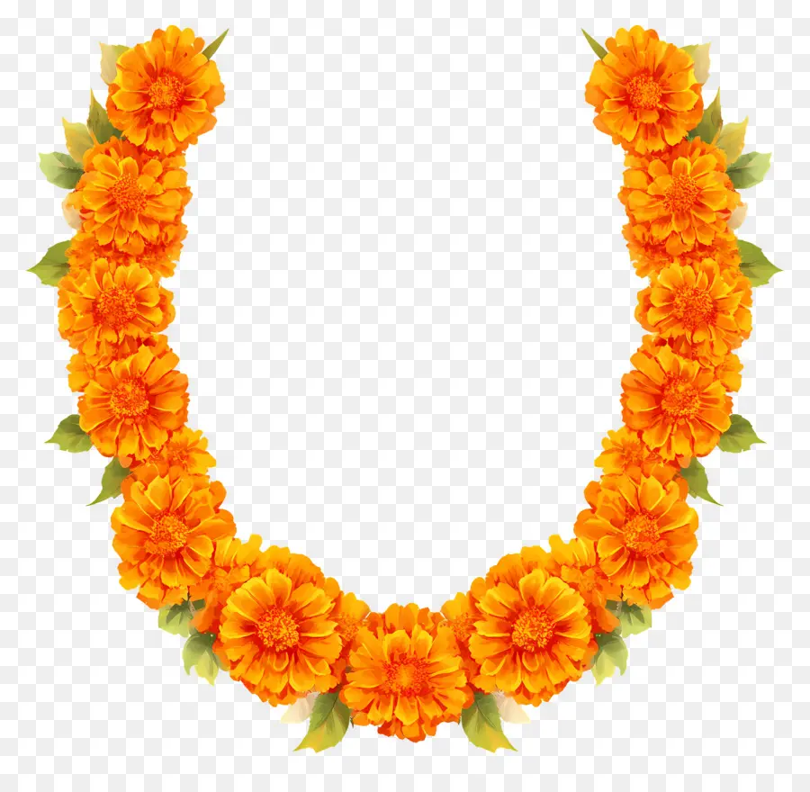 Guirlanda Ugadi，Guirlanda De Flores De Laranjeira PNG