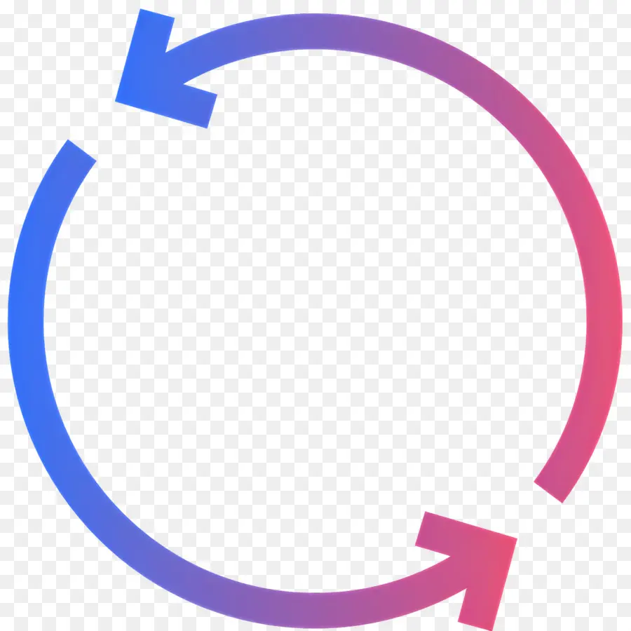 Seta Circular，Setas Circulares Coloridas PNG