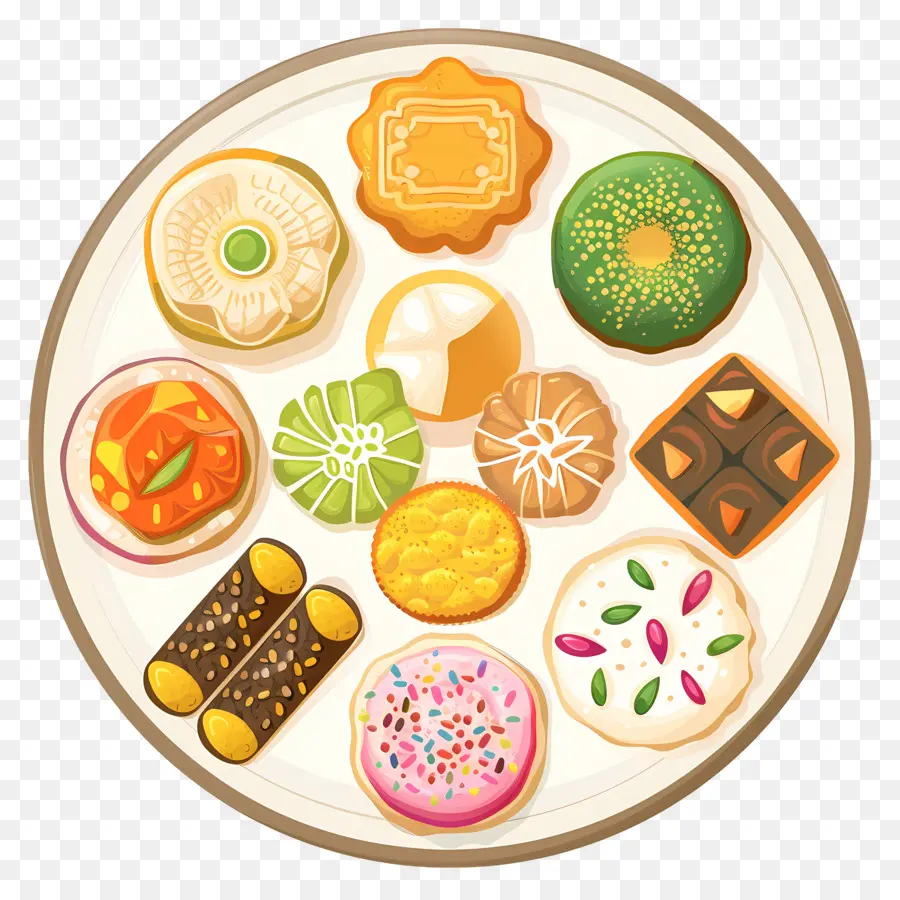 Doces Indianos，Doces Sortidos PNG