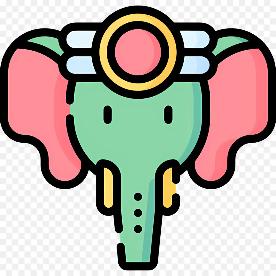 Ganesha，Elefante PNG