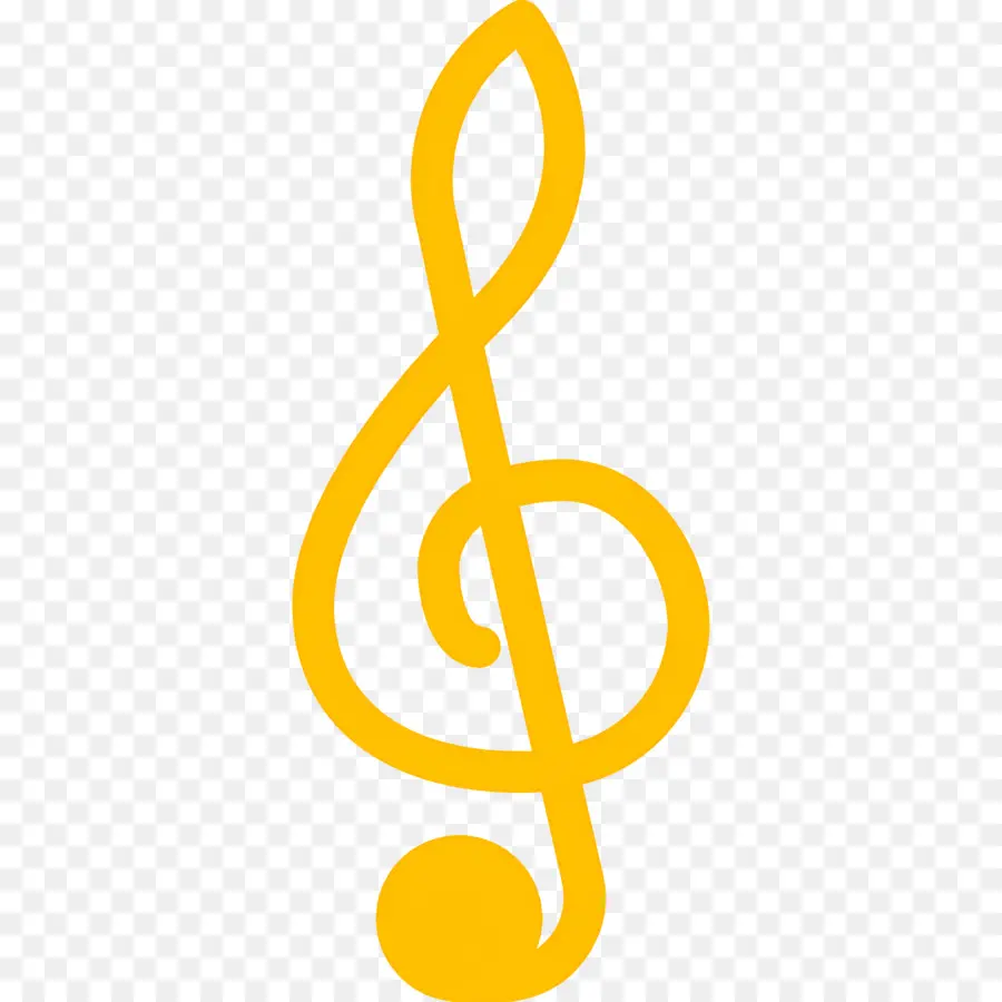 Clave De Sol，Notas Musicais PNG