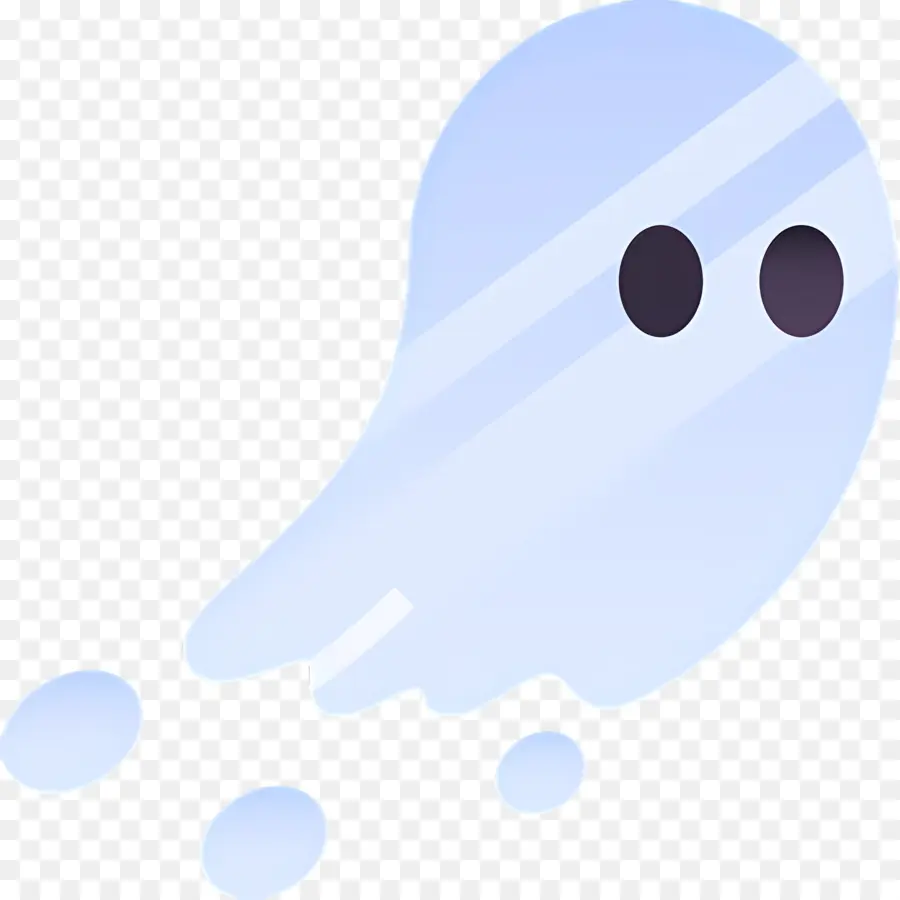 Fantasma Do Dia Das Bruxas，Fantasma Azul PNG