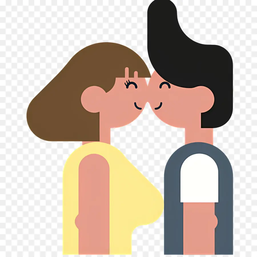 Casal Se Beijando，Casal PNG