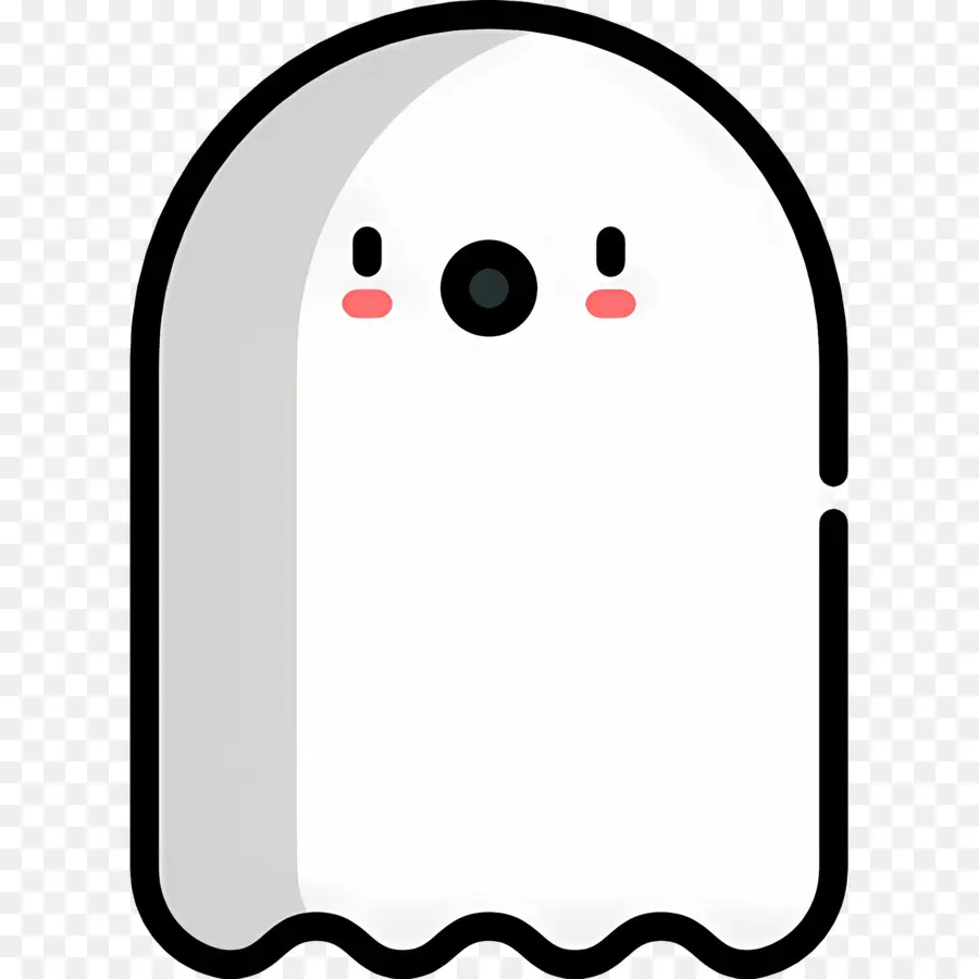 Fantasma Do Dia Das Bruxas，Fantasma Branco PNG